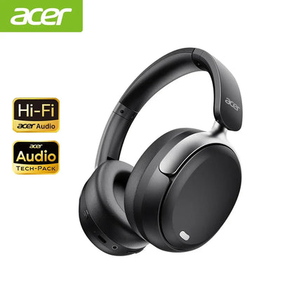 ANC HIFI Headphone Bluetooth 5.4 48Db Noise Canceling Hi-Res Spatial Audio Earphone with LDAC over Ear Headset Wireless