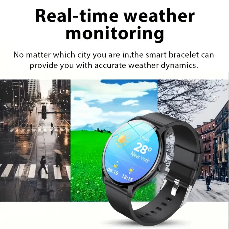Outdoor Sports Smartwatch Bluetooth Calling Music Playback Fitness Tracking Men and Women 2025 New Smart Watch