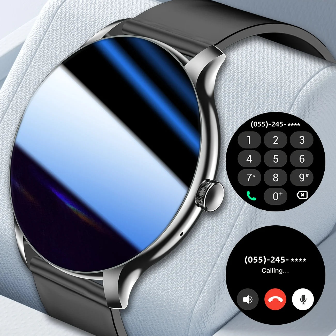 Outdoor Sports Smartwatch Bluetooth Calling Music Playback Fitness Tracking Men and Women 2025 New Smart Watch