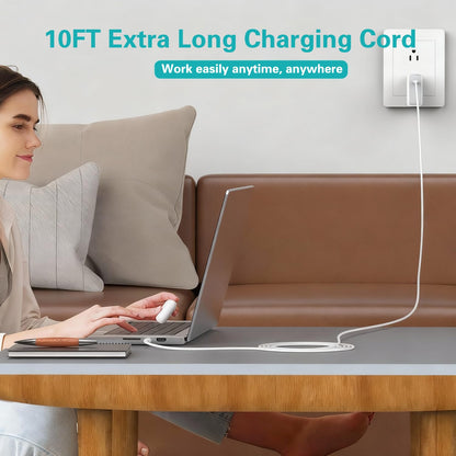 Long Phone Charger Cord USB C to USB C Cable 10 Ft Fast Charging Phone Cord 10 Foot Compatible New Iphone 17 Pro/17 Promax/17 Air/17E/16 Pro Max/16Pro/16 Plus/16E/16/15Pro Max/15 Pro/15 Plus/15