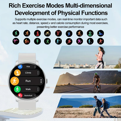 Outdoor Sports Smartwatch Bluetooth Calling Music Playback Fitness Tracking Men and Women 2025 New Smart Watch